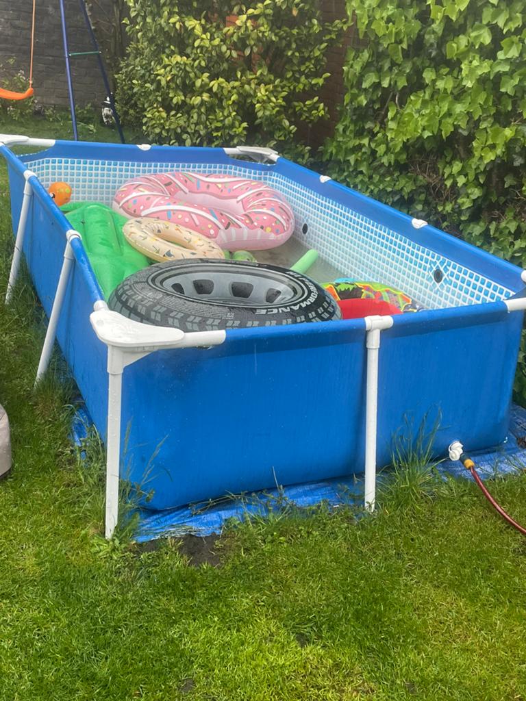 Intex zwembad, Ophalen, Gebruikt, Minder dan 80 cm, Minder dan 200 cm