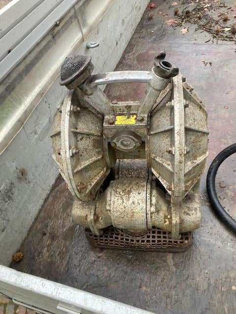 atlas copco waterpomp op lucht compressor, Ophalen, Gebruikt