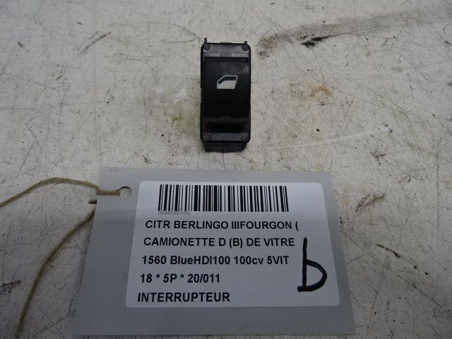 COMMUTATEUR Citroën Berlingo (01-2008/04-2021) (98044803ZD), Citroën, Mevr. I. Hauben, Utilisé, Rue de l'Espoir 34 34
4030  GRIVEGNÉE, BE