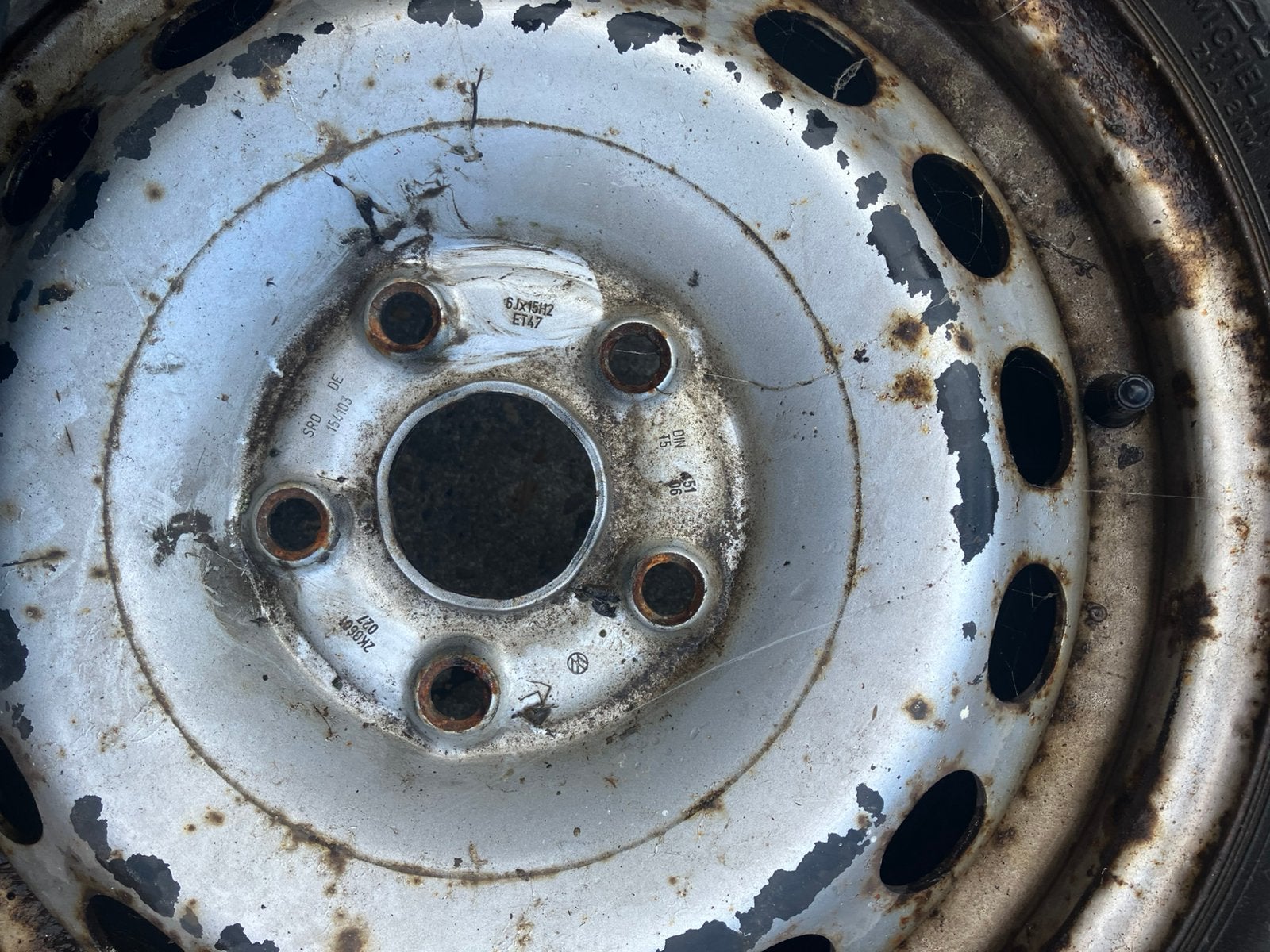 Verschillende sets aluminium velgen met banden, Ophalen, Gebruikt