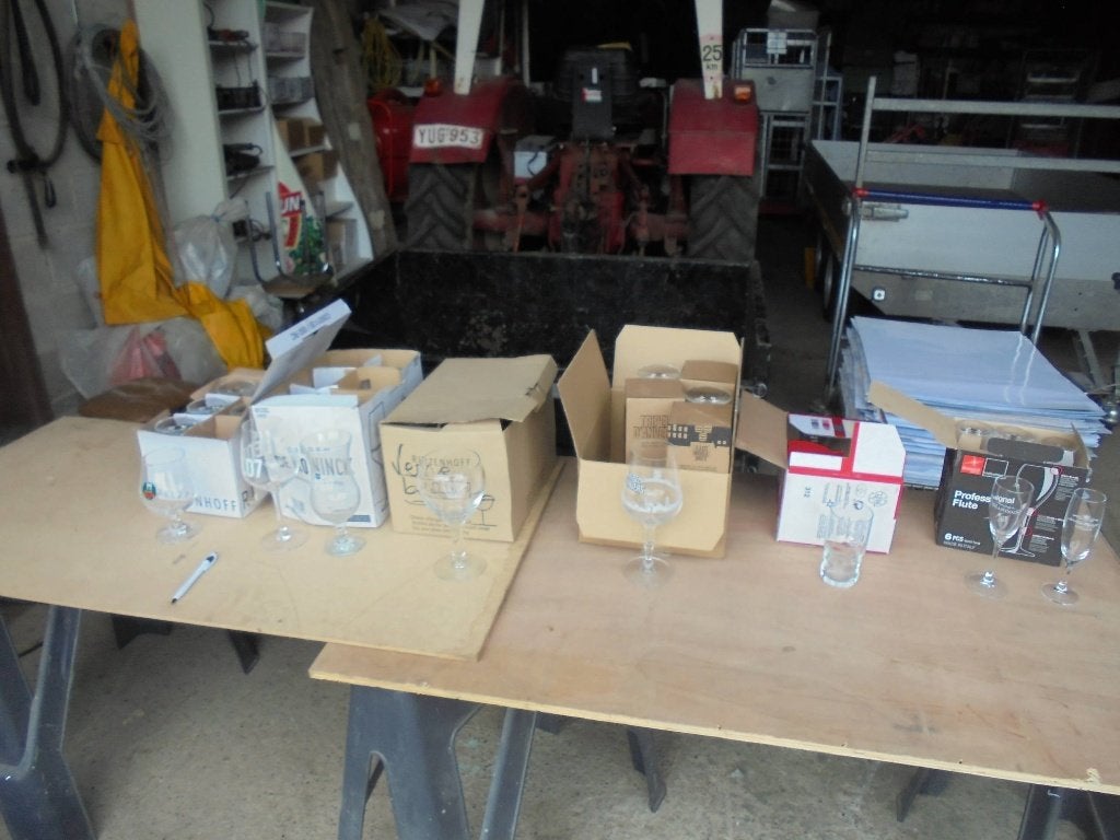 verres de brasserie, Collections, Enlèvement, Utilisé, Autres types