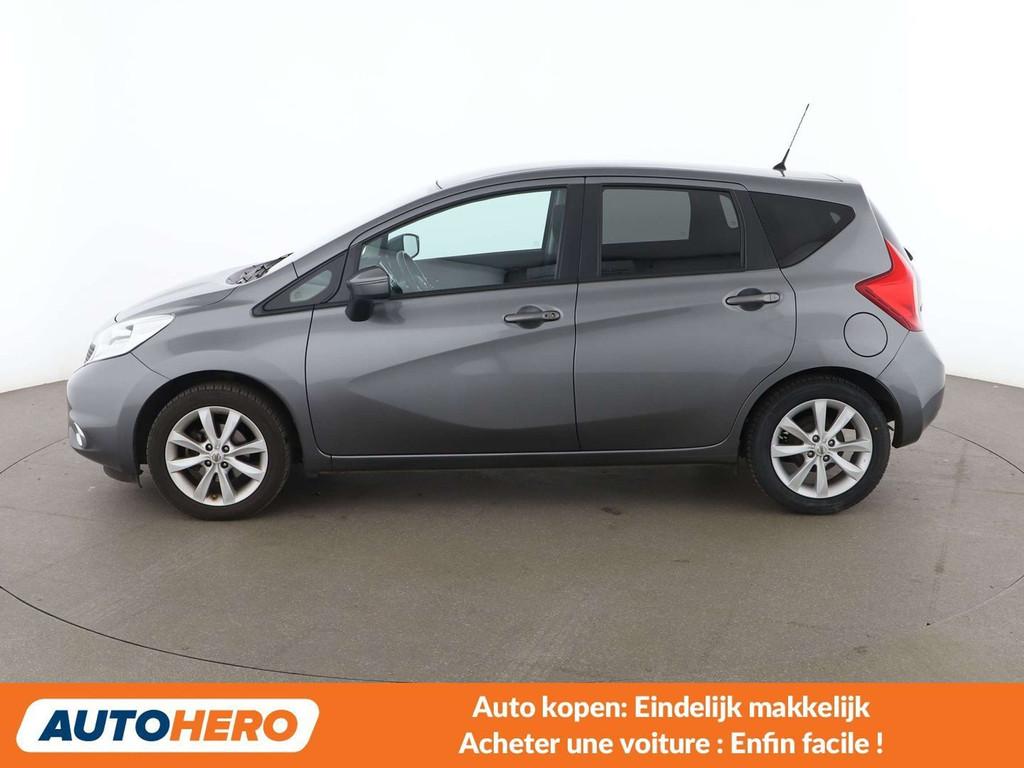 Nissan Note 1.2 Acenta (année de construction 2015), https://public.car-pass.be/vhr/b8f5b94e-4bba-4646-9d1c-14a3fbdac731, Argent ou Gris