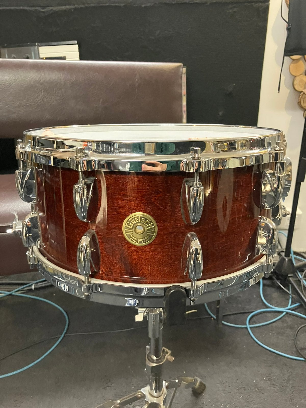 Gretsch USA custom snare, Muziek en Instrumenten, Ophalen, Zo goed als nieuw