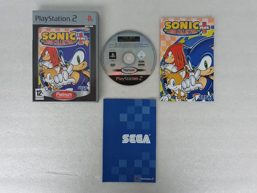 PS2: Sonic Mega Collection Plus (Platinum), Games en Spelcomputers, Games | Sony PlayStation 2, Ophalen of Verzenden, Gebruikt