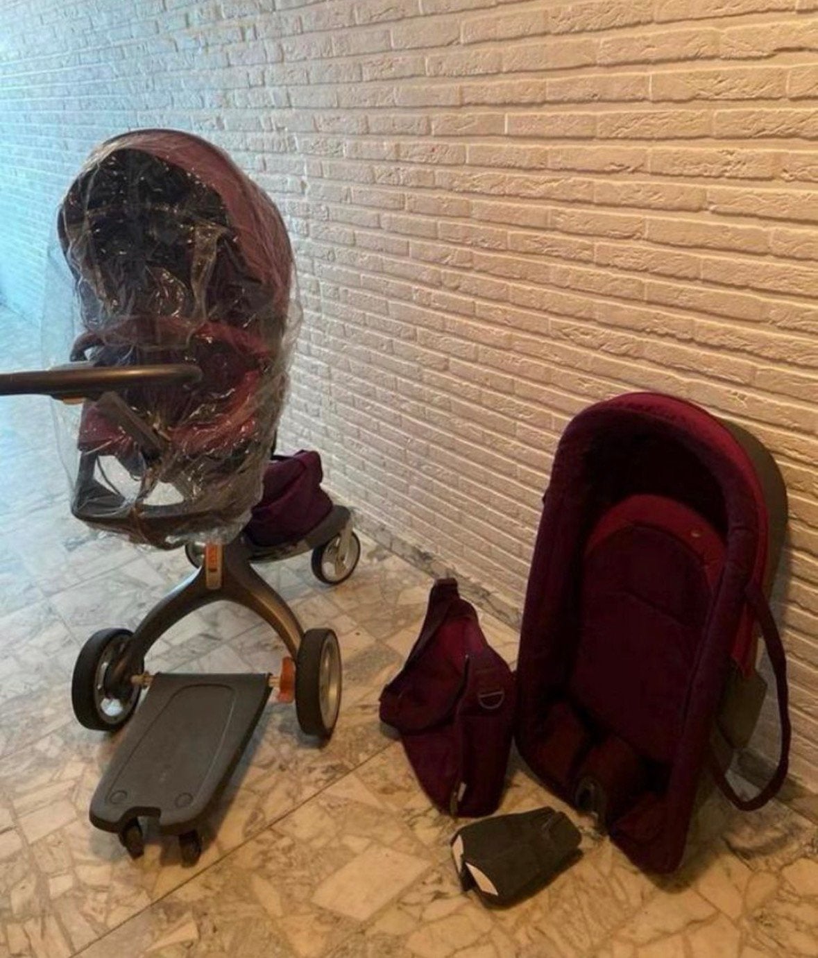 Stokke buggy, Ophalen, Zo goed als nieuw