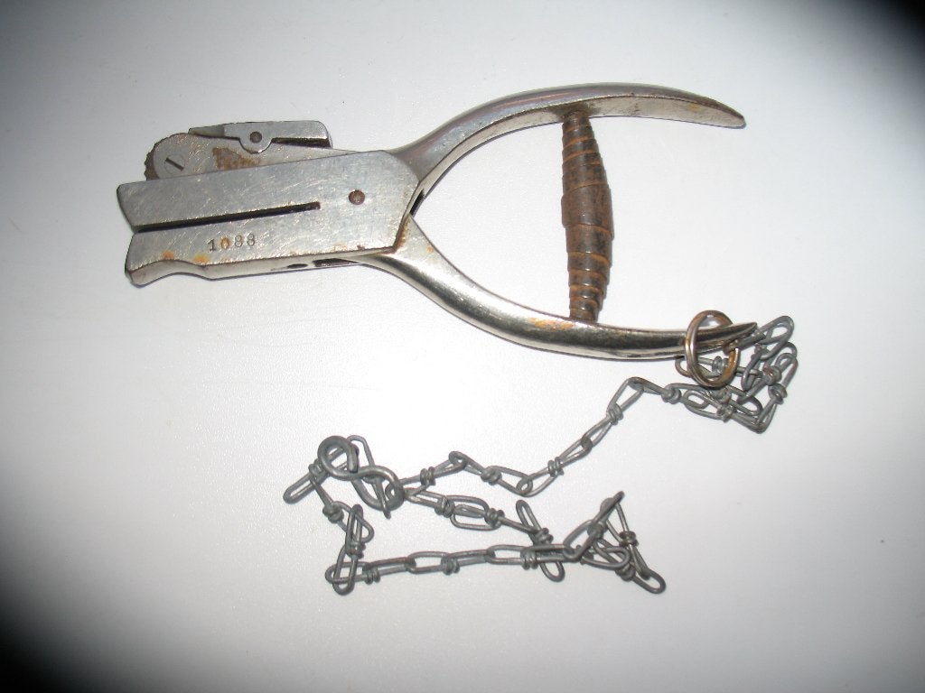 Kaartjeskniptang  (b), Ophalen of Verzenden
