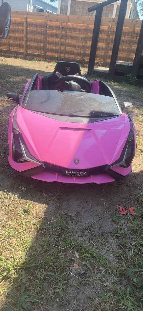 Kinder auto met accu, Enlèvement, Comme neuf