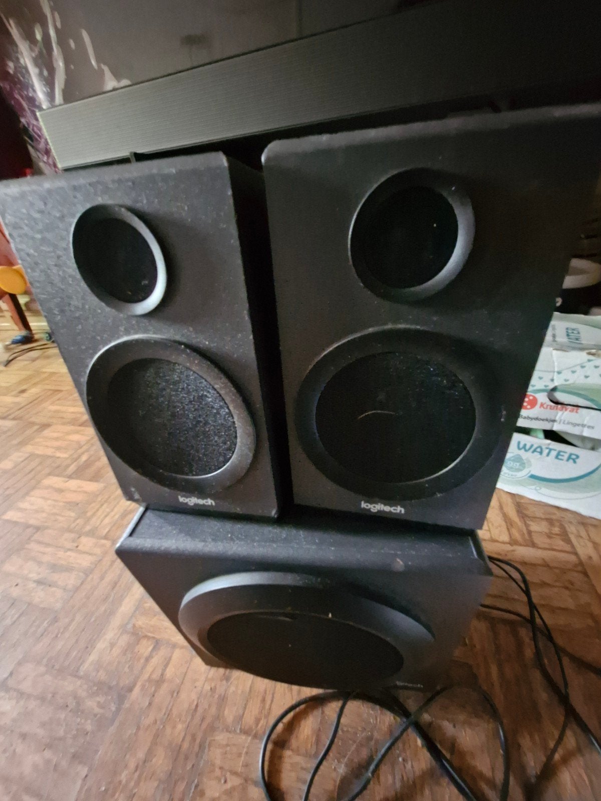 logitech boxen+woofer, Ophalen