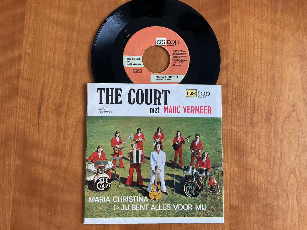 The Court met Marc Vermeer - Marina Christina., Cd's en Dvd's, Ophalen of Verzenden, Gebruikt