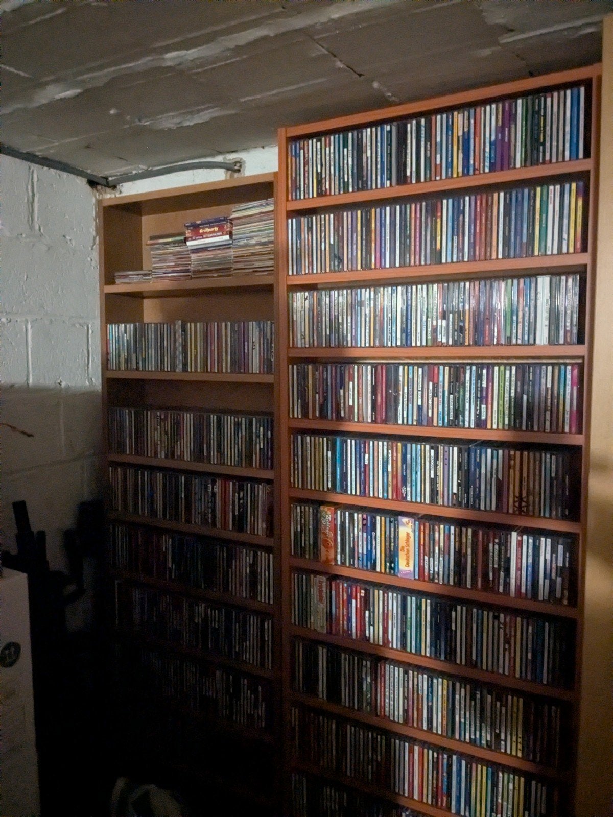 Partij cd's, Ophalen, Cd's