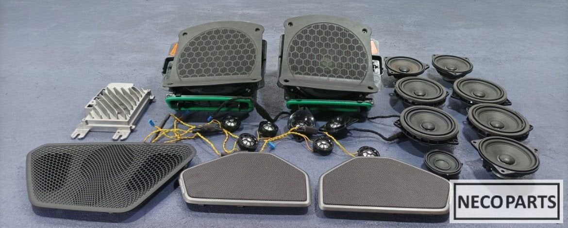 BMW 3 SET LUIDSPREKERS HARMAN KARDON GELUIDSSYSTEEM, Gebruikt, -, -, Ophalen of Verzenden