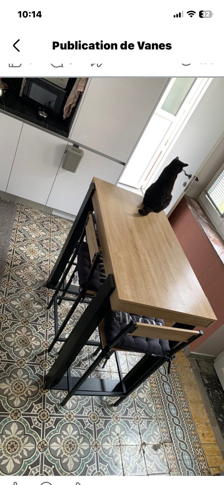Table haute, Bricolage & Construction, Enlèvement, Comme neuf