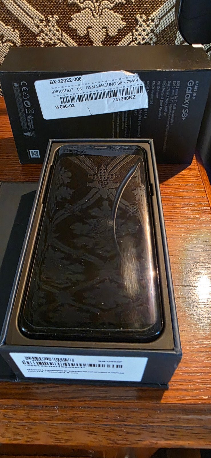 Smartphone S8 +, Ophalen