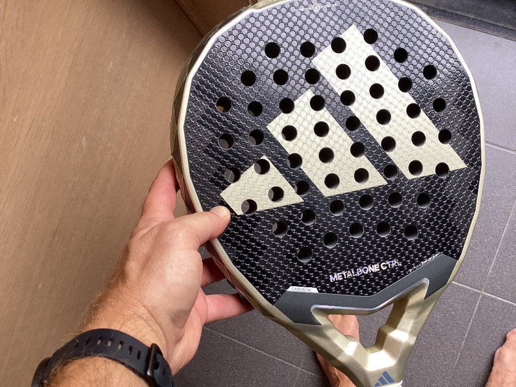 Adidas Metalbone Carbon Ctrl 3.4, Sport en Fitness, Ophalen, Zo goed als nieuw, Padelracket