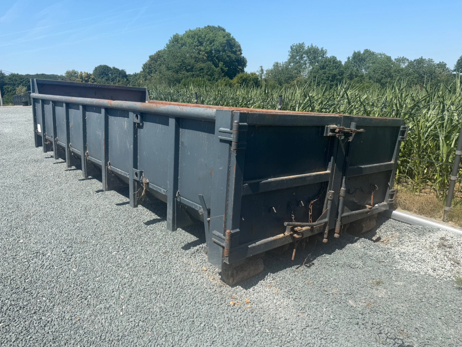 Container 14m3, Ophalen
