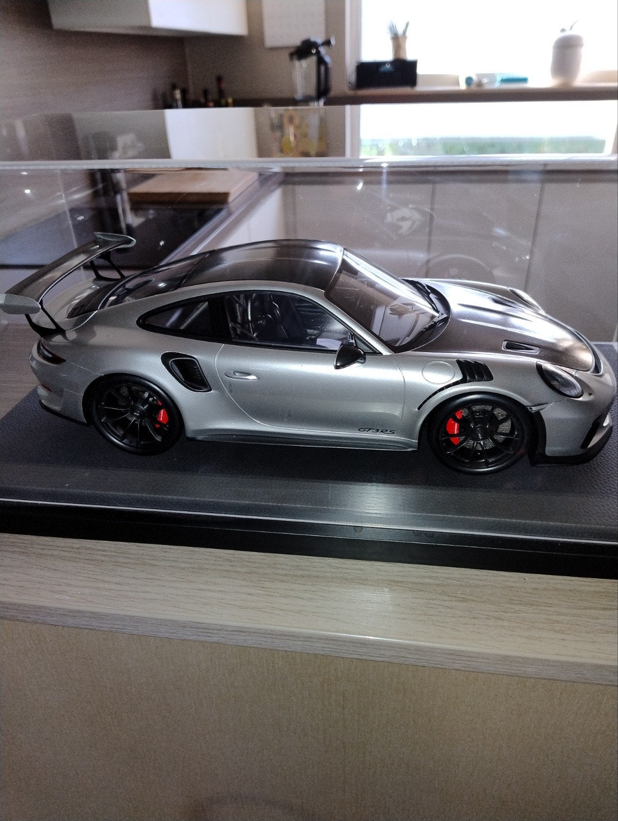 Porsche GT3 RS op schaal 1/12, Ophalen of Verzenden