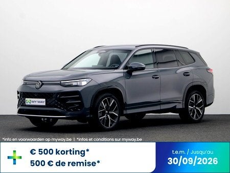 Volkswagen Tayron R-LINE 1,5 TSI 150 PK DSG-7, Auto's, Volkswagen, 151 g/km, SUV of Terreinwagen, Zilver of Grijs, Tayron