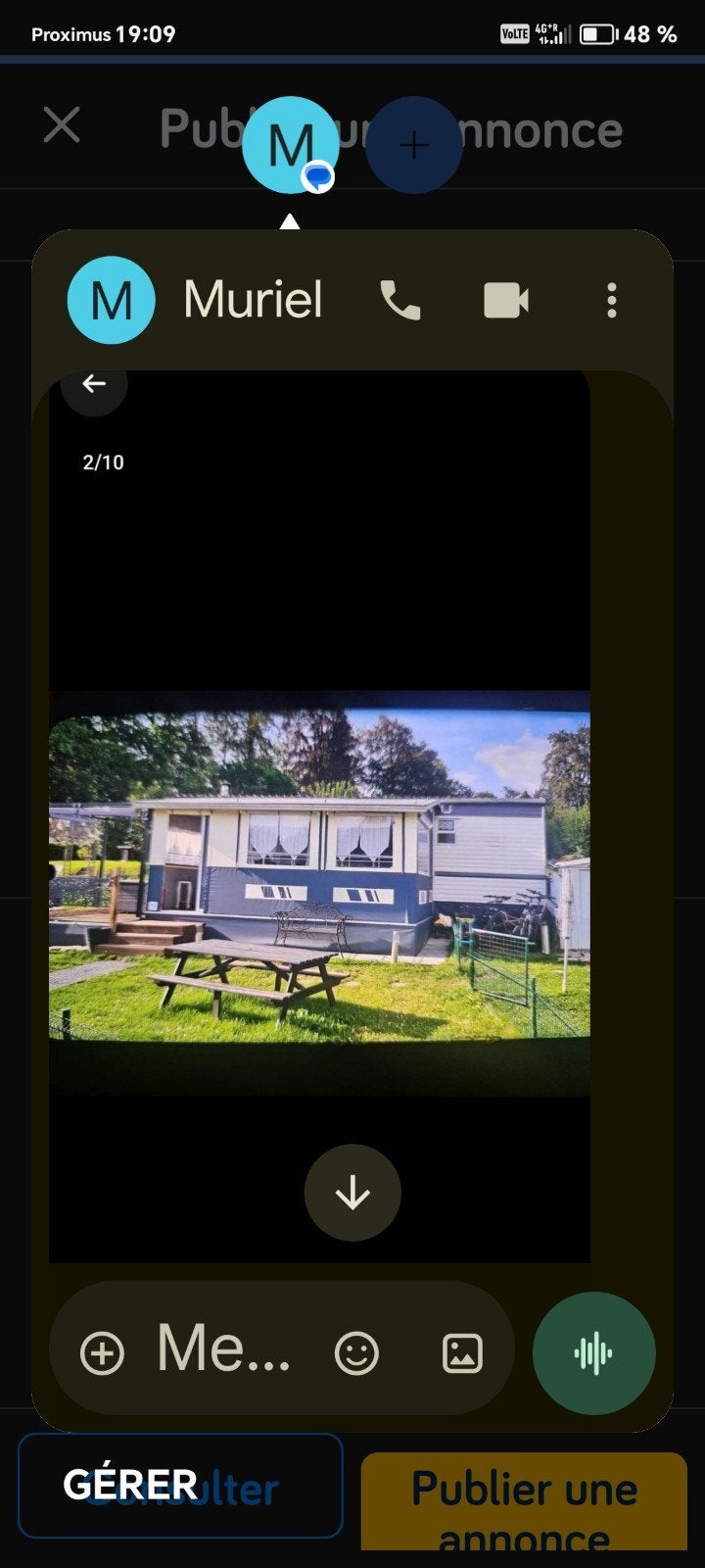 à vendre Auvent levooz gris, Caravanes & Camping