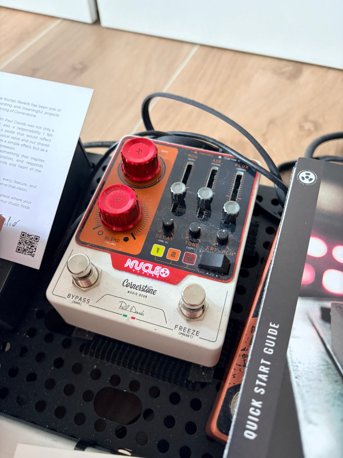 Cornerstone Music - Nucleo reverb fender vox paul davids, Enlèvement, Comme neuf, Reverb