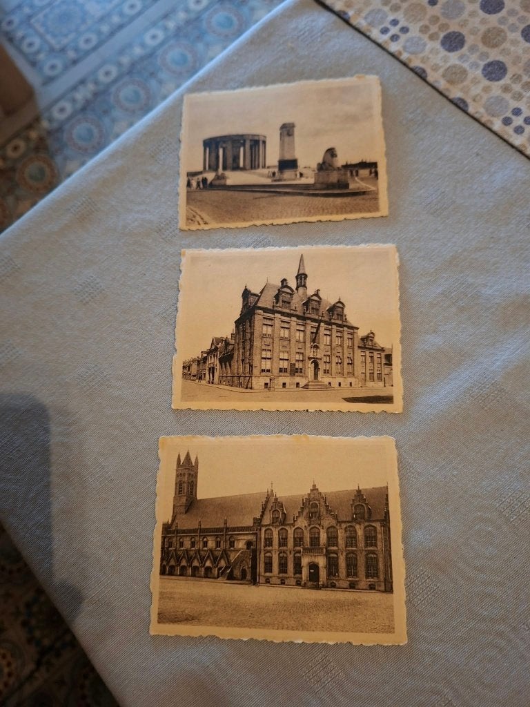 3 Prentjes/Chromo's : Nieuwpoort / de Beukelaar, Enlèvement ou Envoi, Gravure, Utilisé, 1940 à 1960