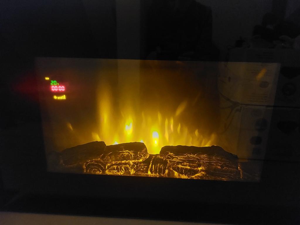 Sfeerhaard met verwarming, Ophalen