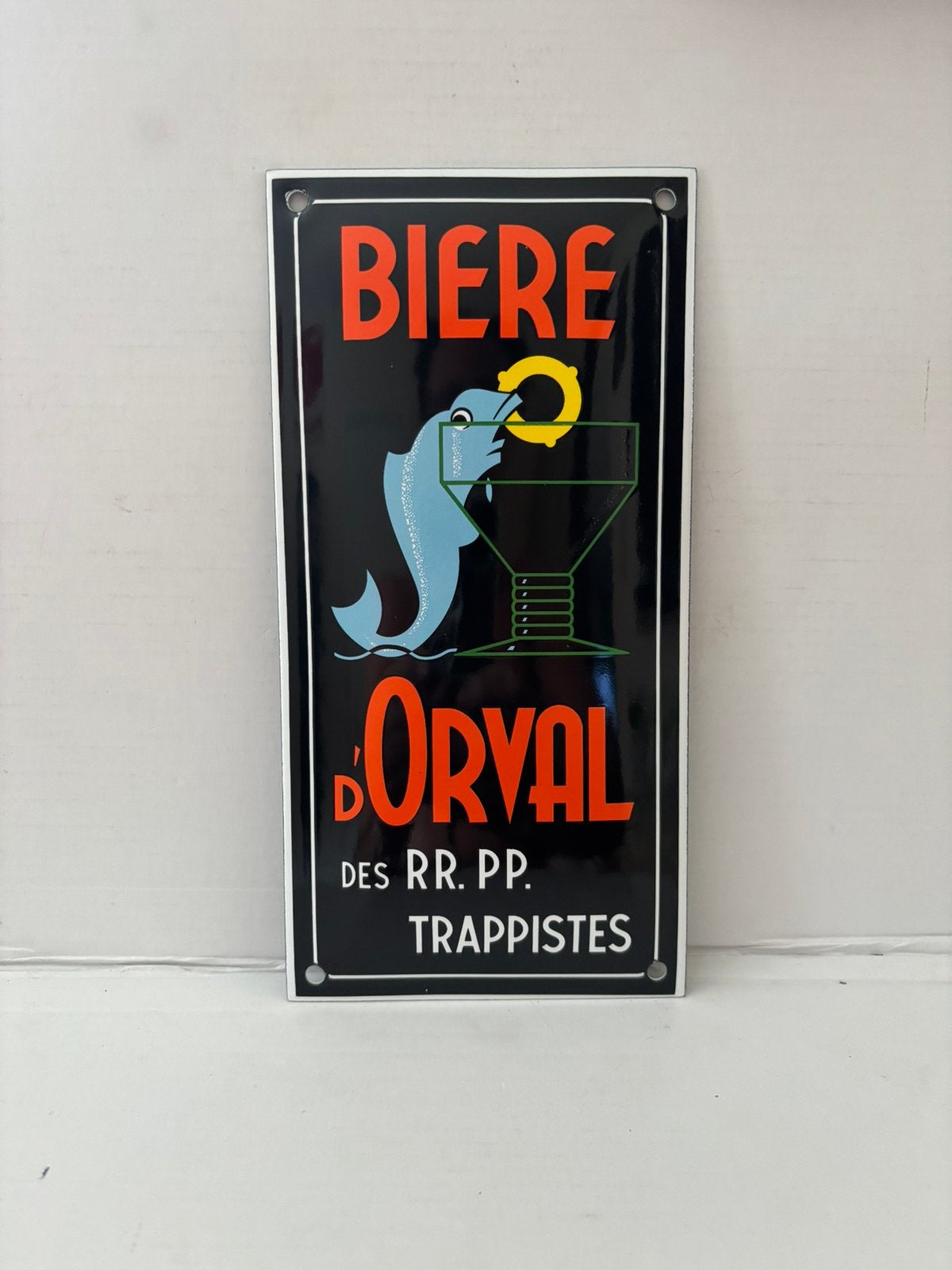 Plaque Émaillée Orval, Enlèvement ou Envoi, Comme neuf