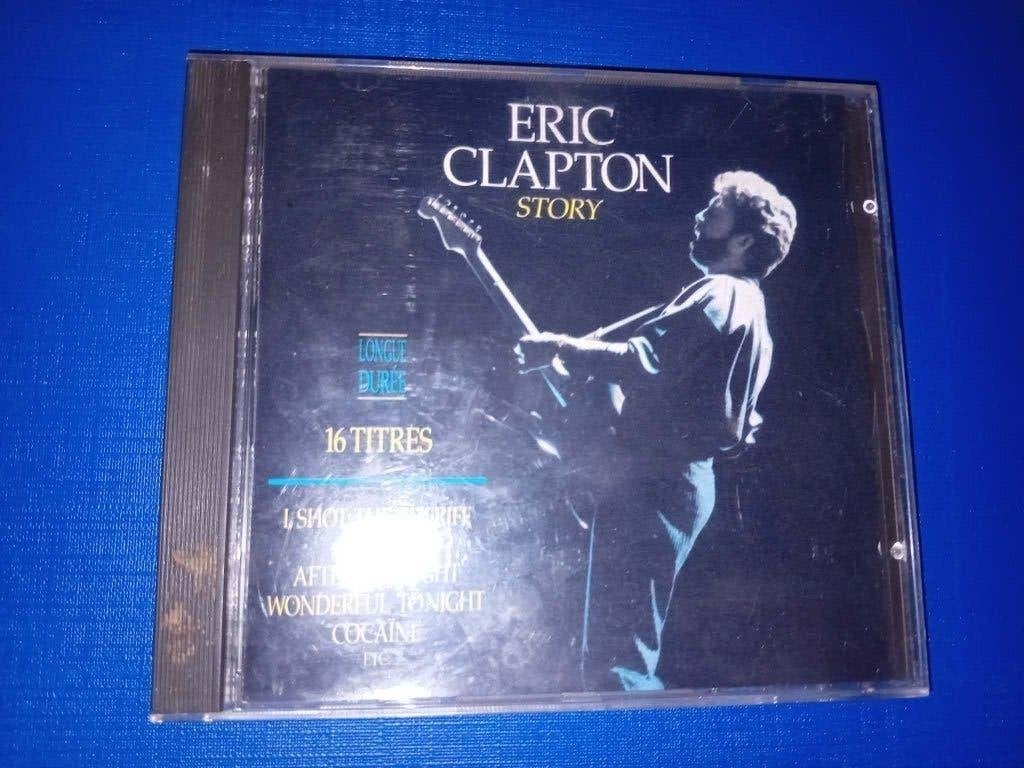 L'histoire du CD Eric Clapton, CD & DVD, Enlèvement ou Envoi, Comme neuf, Rock psychédélique