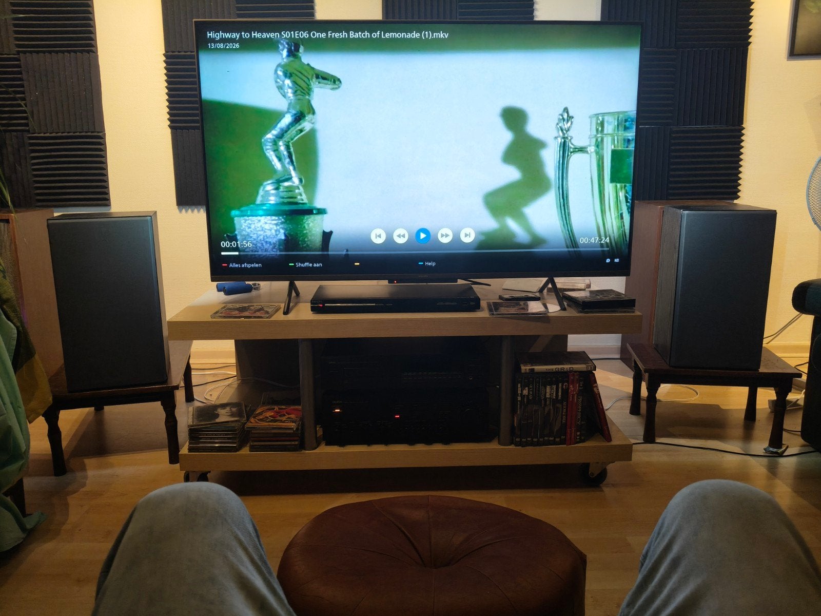 Alternating gain HiFi luidsprekers, Ophalen, Gebruikt, 60 tot 120 watt, Boekenplank luidspreker