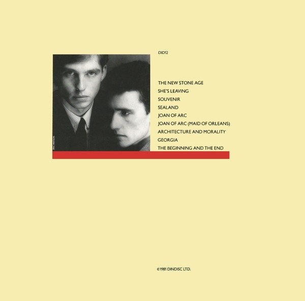 Orchestral Manoeuvres In The Dark – Architecture & Morality, LP, Zo goed als nieuw, New wave, Overige formaten