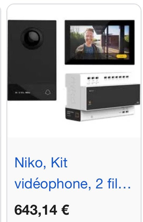 Niko kit vidéosurveillance, Enlèvement ou Envoi, Comme neuf