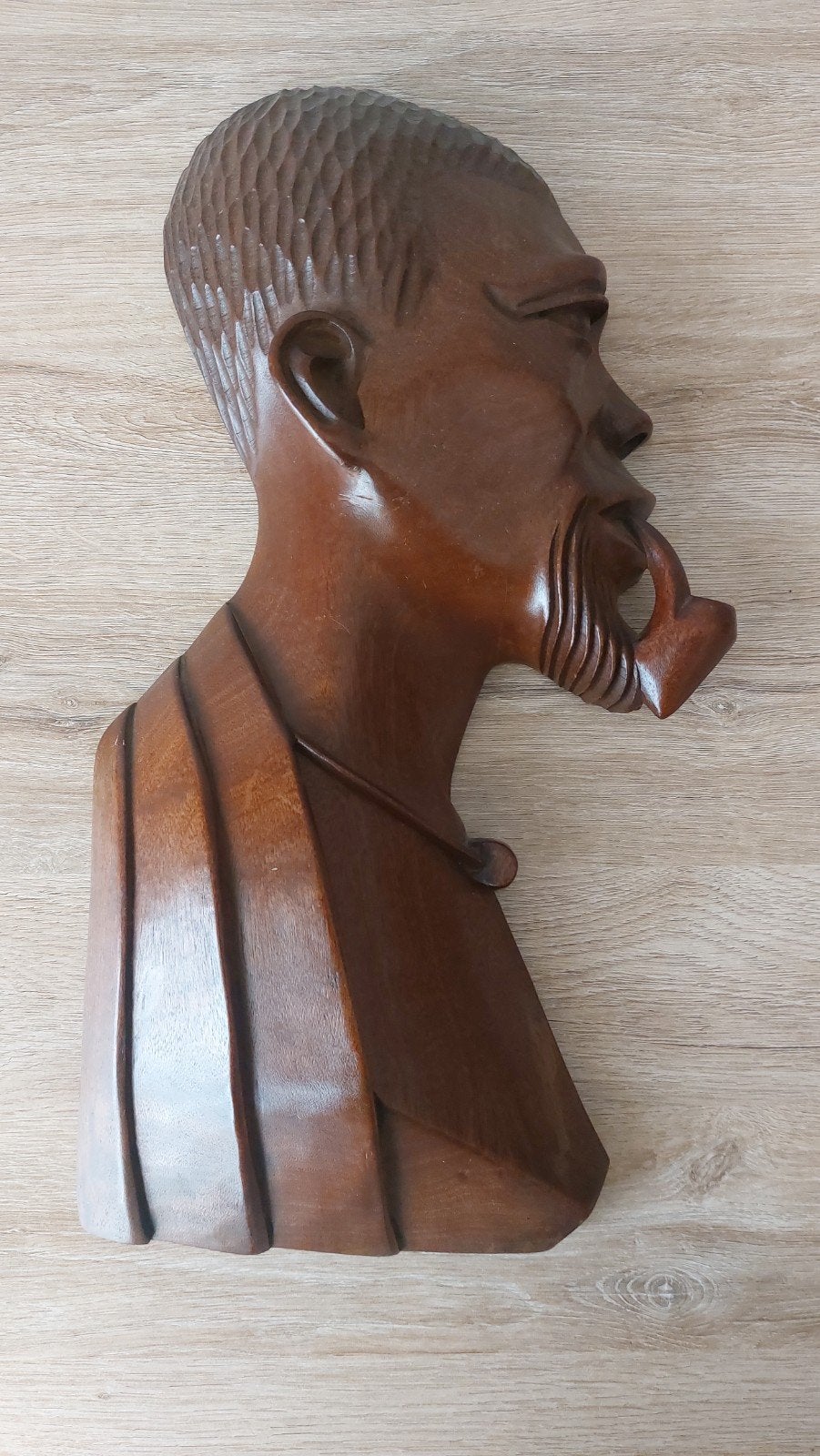 Congolees houtsnijwerk, Antiek en Kunst, Houtsnijwerk, Ophalen of Verzenden, Handgemaakt, 20 - 50 cm