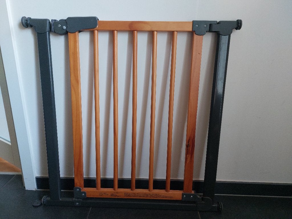 Porte d'escalier Childwood, Barrière de sécurité, Comme neuf, Enlèvement, Bois