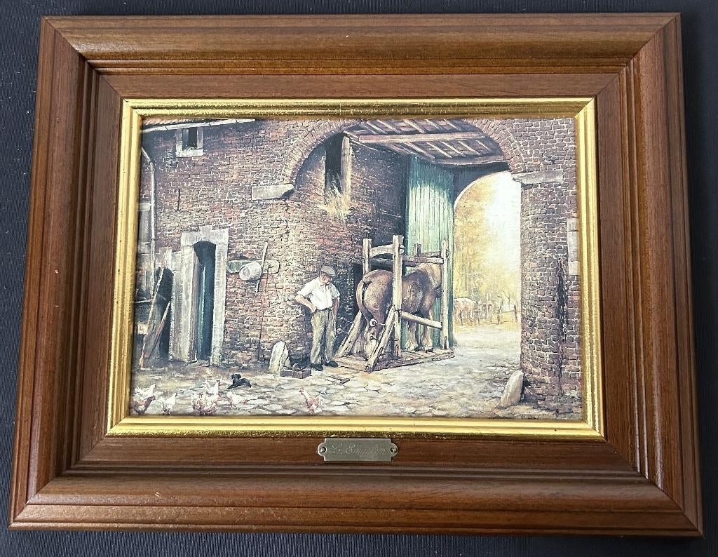 Mooi Schilderijtje - Leon Engelen, Antiek en Kunst, Ophalen of Verzenden