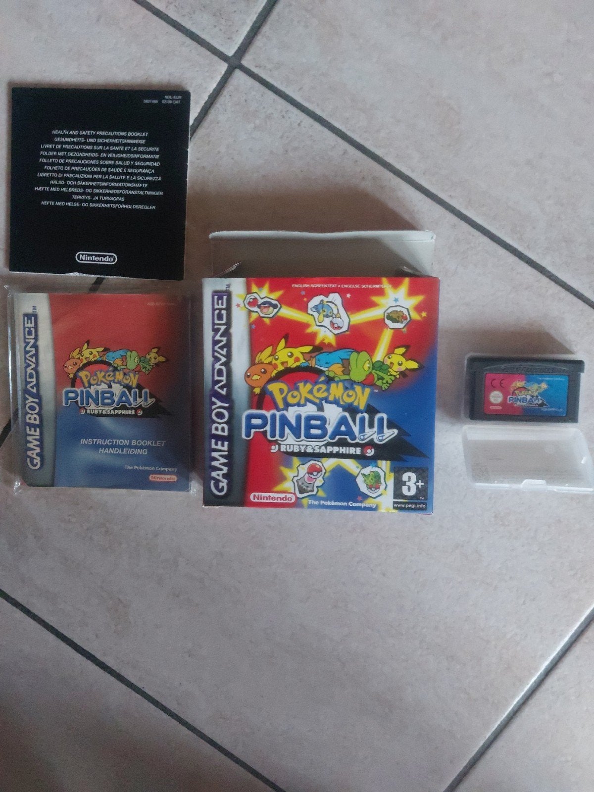 pokemon Punball@ ruby&Sapphire@ : nintendo Gameboy., Avontuur en Actie, 1 speler, Ophalen of Verzenden, Zo goed als nieuw