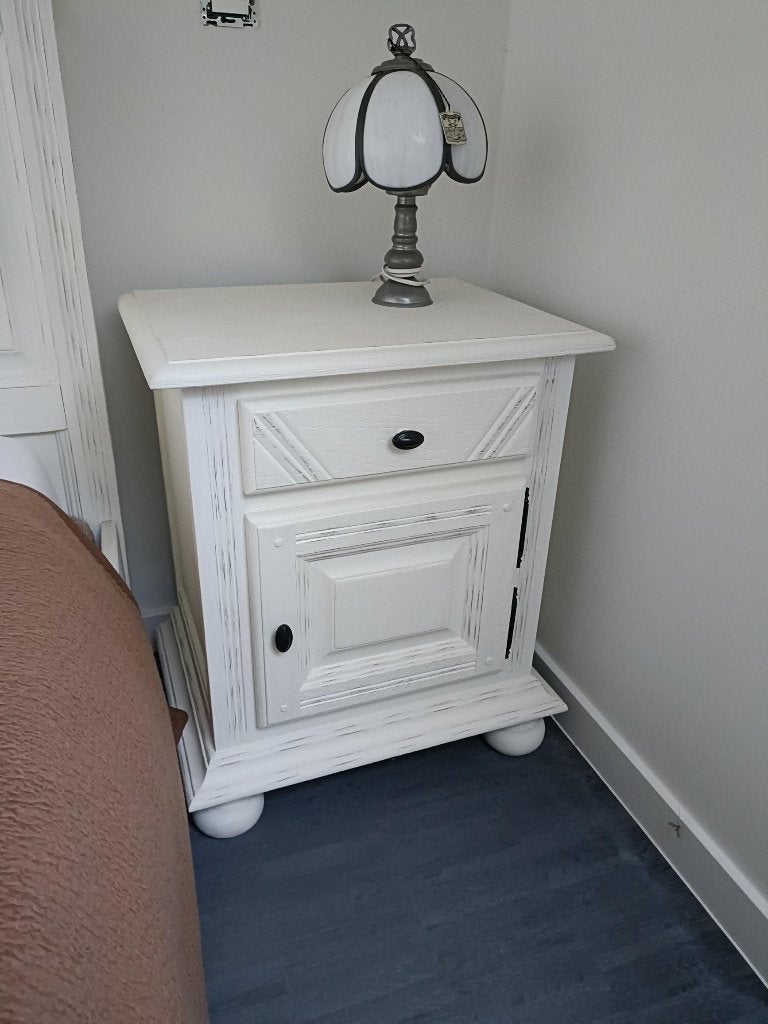 vintage slaapkamer, Ophalen, Zo goed als nieuw, Tweepersoons, Vintage