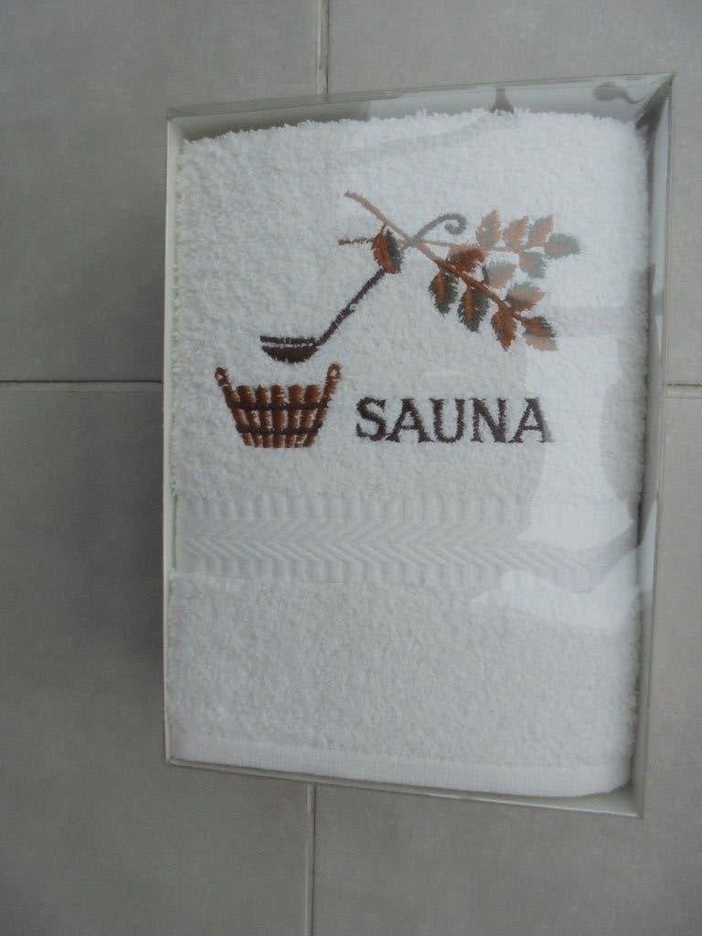 nieuw cadeaudoosje handdoek sauna enz.., Ophalen of Verzenden, Nieuw, Handdoek