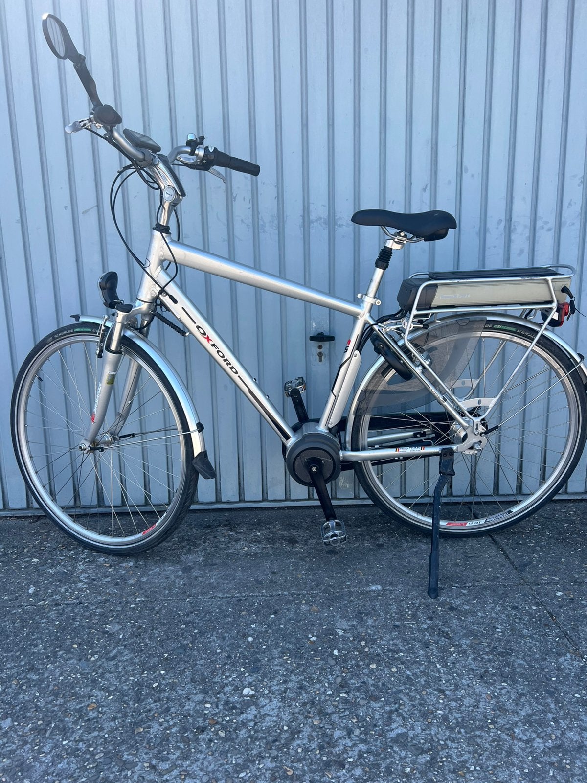 Nieuwe elektrische heren fiets oxford met middenmotor, Ophalen, Zo goed als nieuw