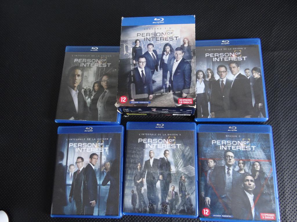 Blu-ray PERSON of INTEREST Seasons 1-5., CD & DVD, Blu-ray, Enlèvement ou Envoi, Comme neuf, TV & Séries télévisées