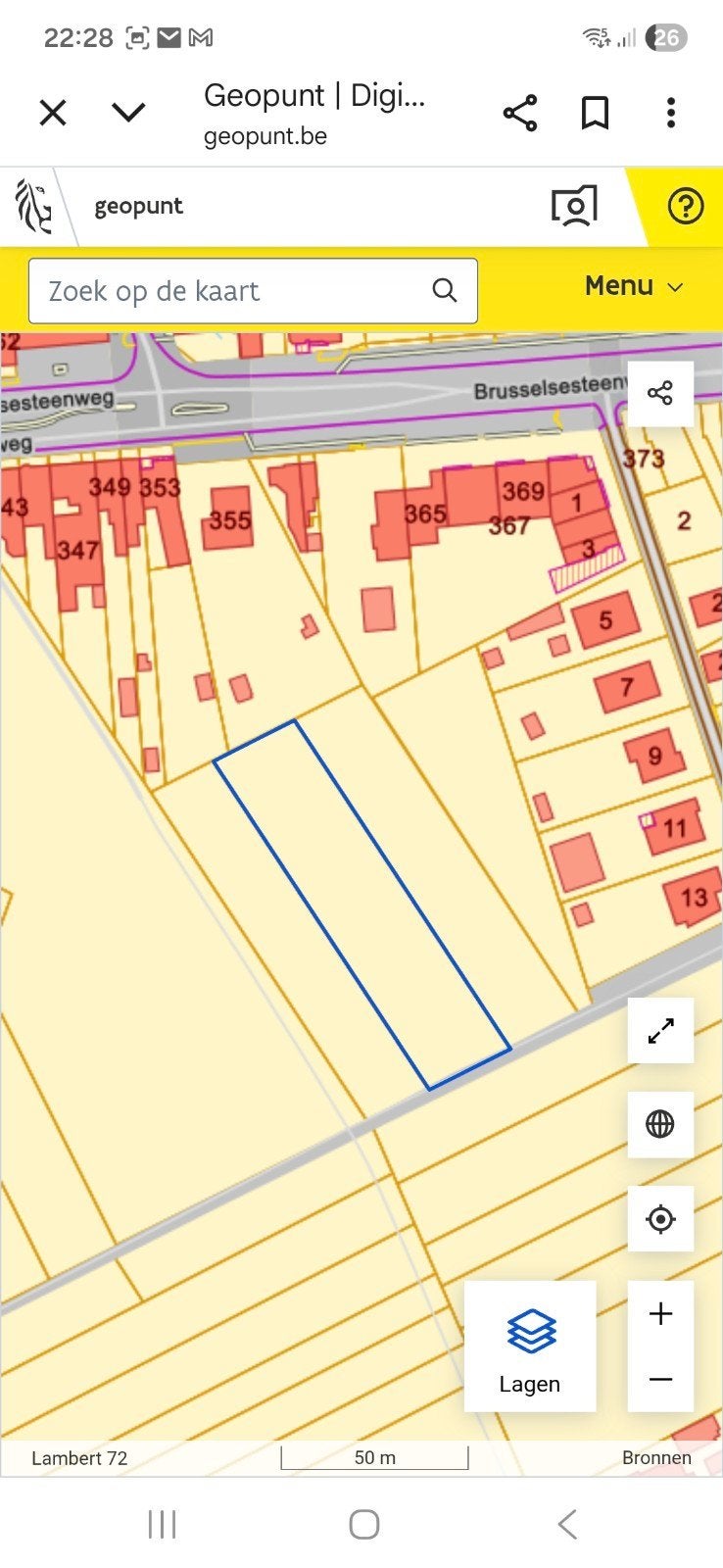 Landbouwgrond 25a, Immo