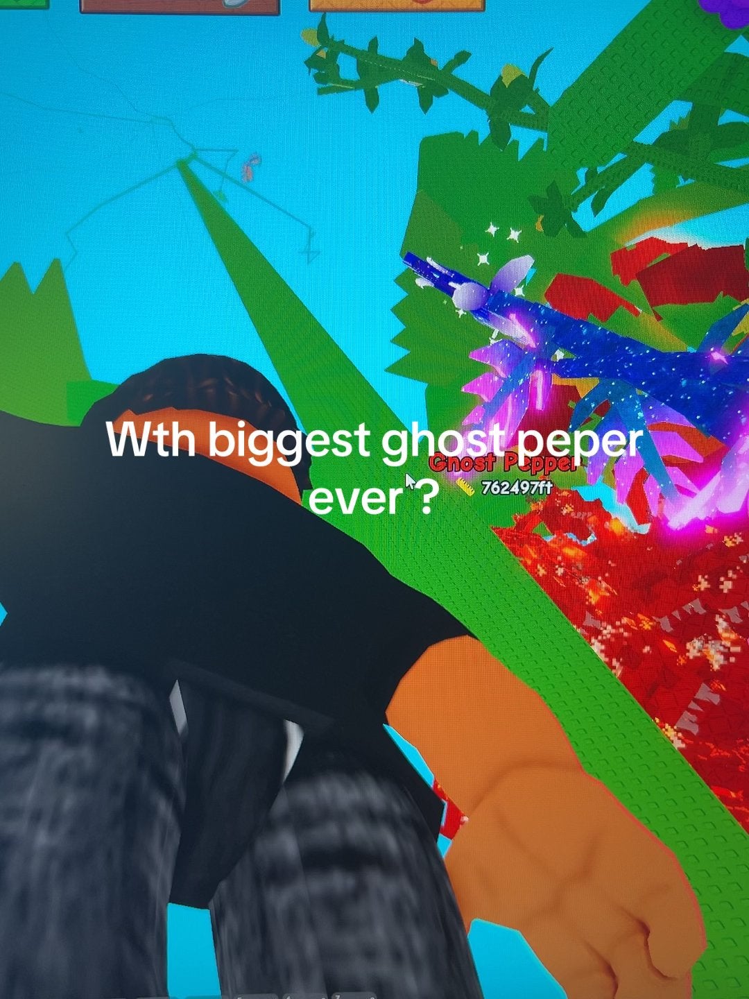 Wereld record grootste ghost peper in heel de game