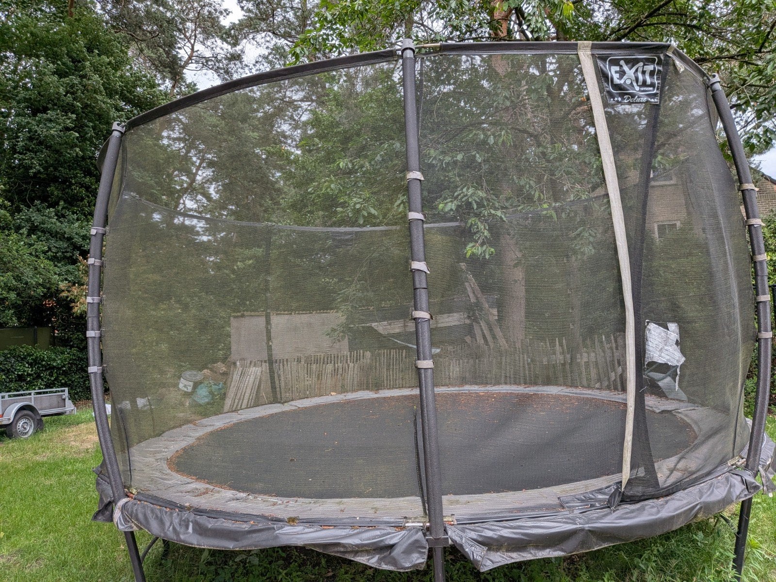Trampoline Exit 427cm, Enlèvement
