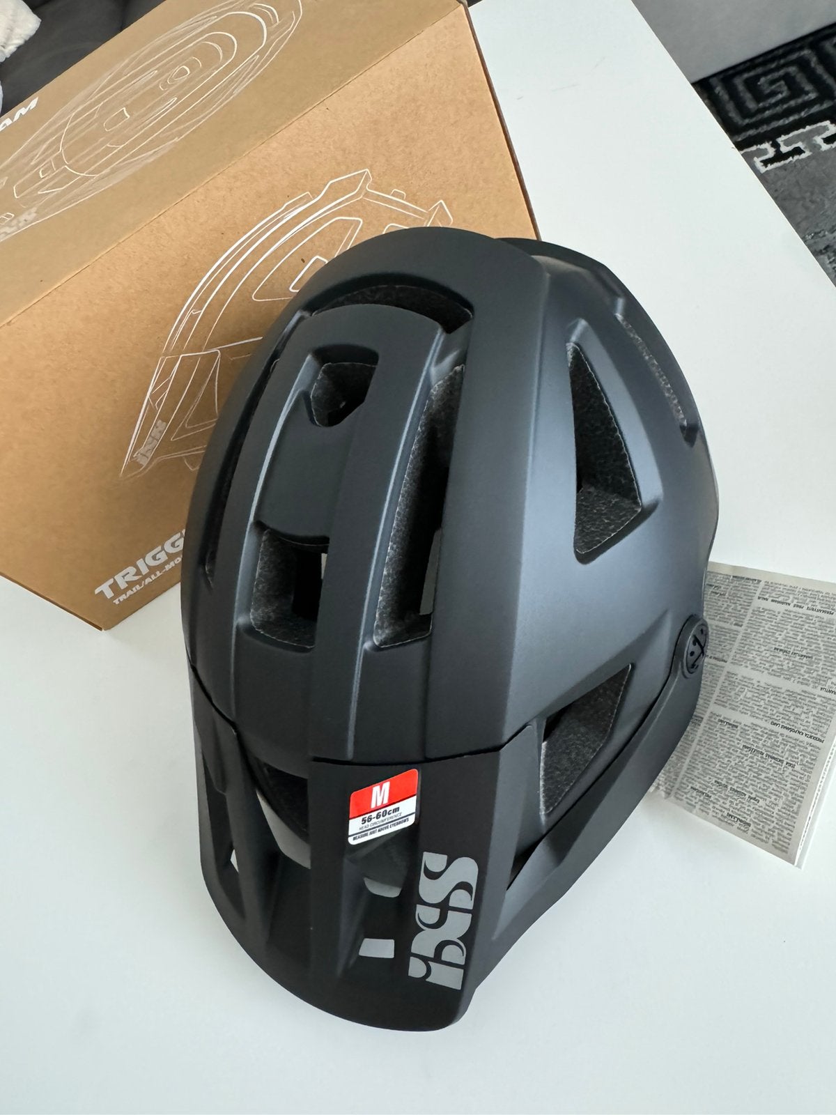 Casque VTT IXS Trigger AM Noir – Taille M – Neuf, Vélos & Vélomoteurs, Enlèvement ou Envoi, Neuf, M