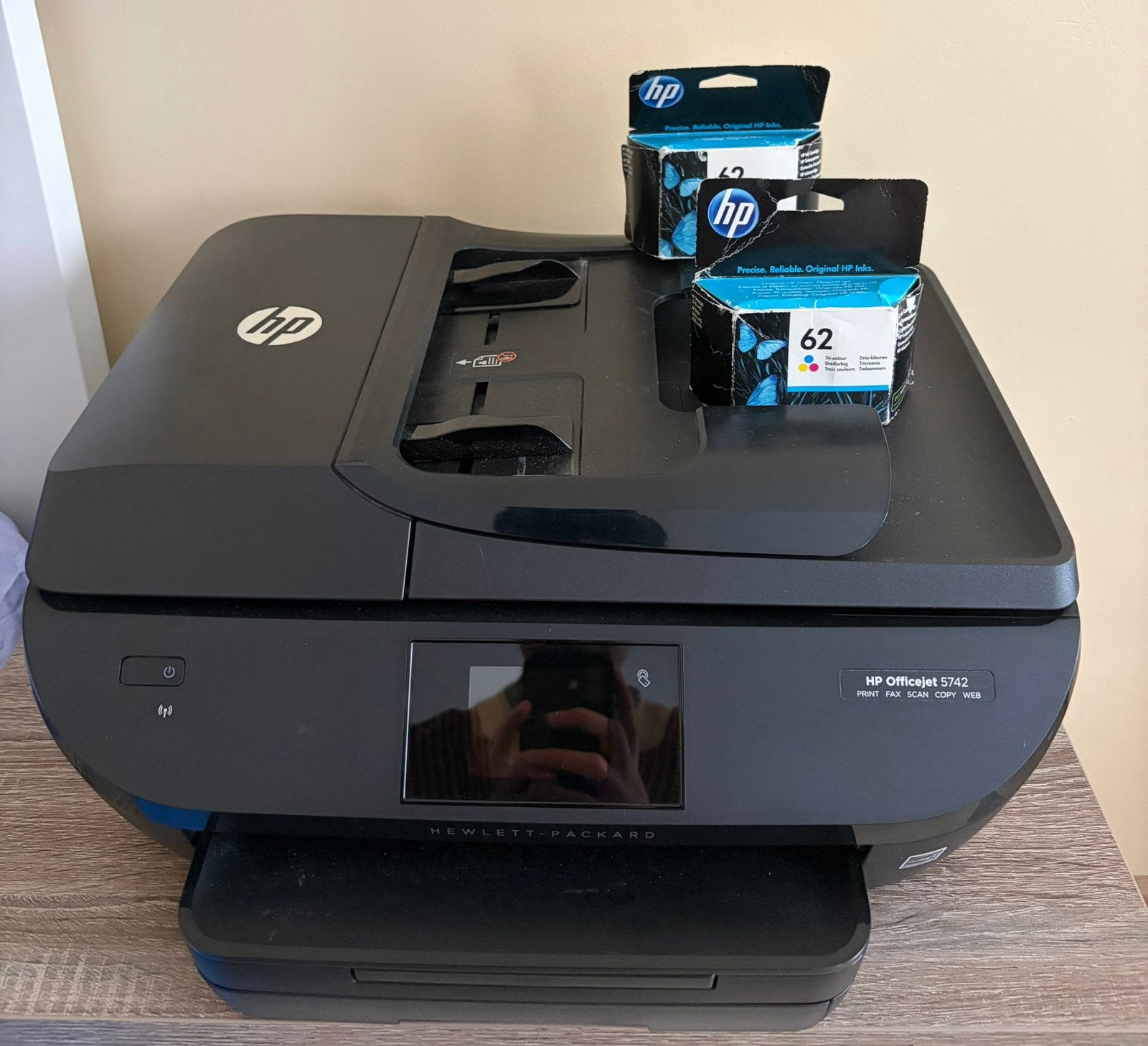 Imprimante HP officejet 5742, Informatique & Logiciels, Wi-Fi intégré, Enlèvement, Imprimante à jet d'encre, Fax