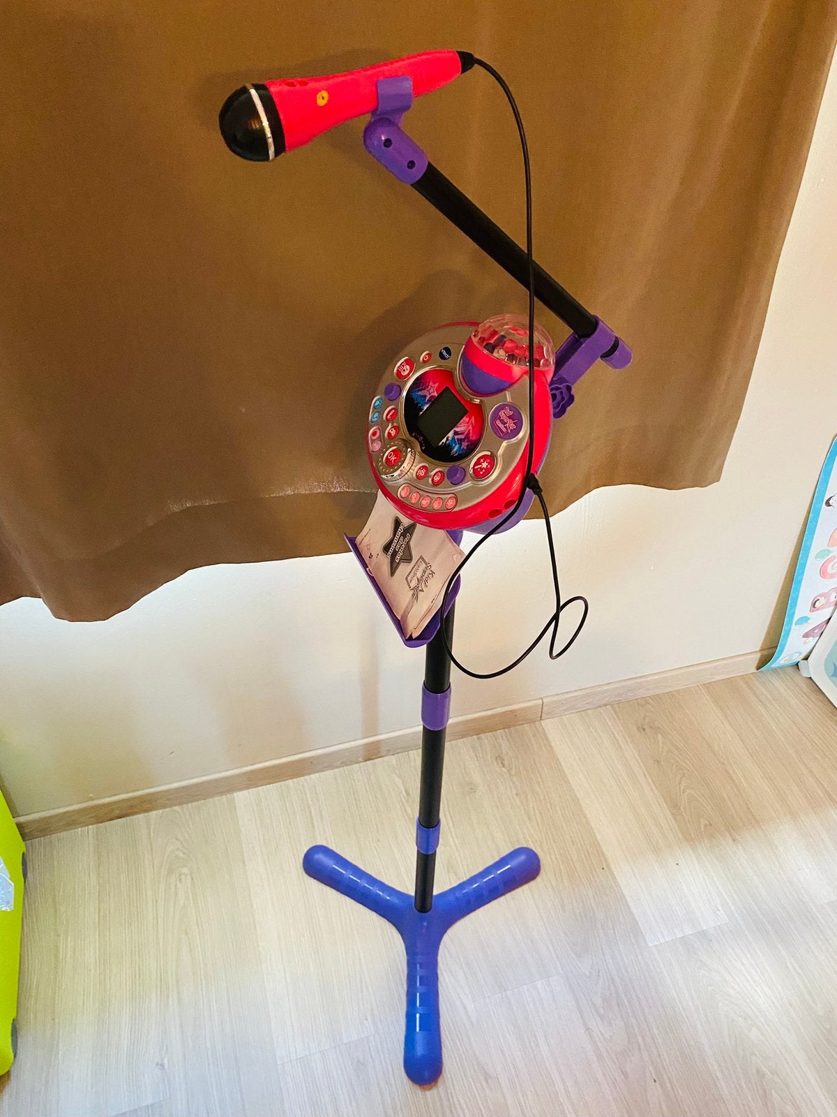 Micro VTech  kidi superstar light show, Enlèvement, Comme neuf, Micro chant