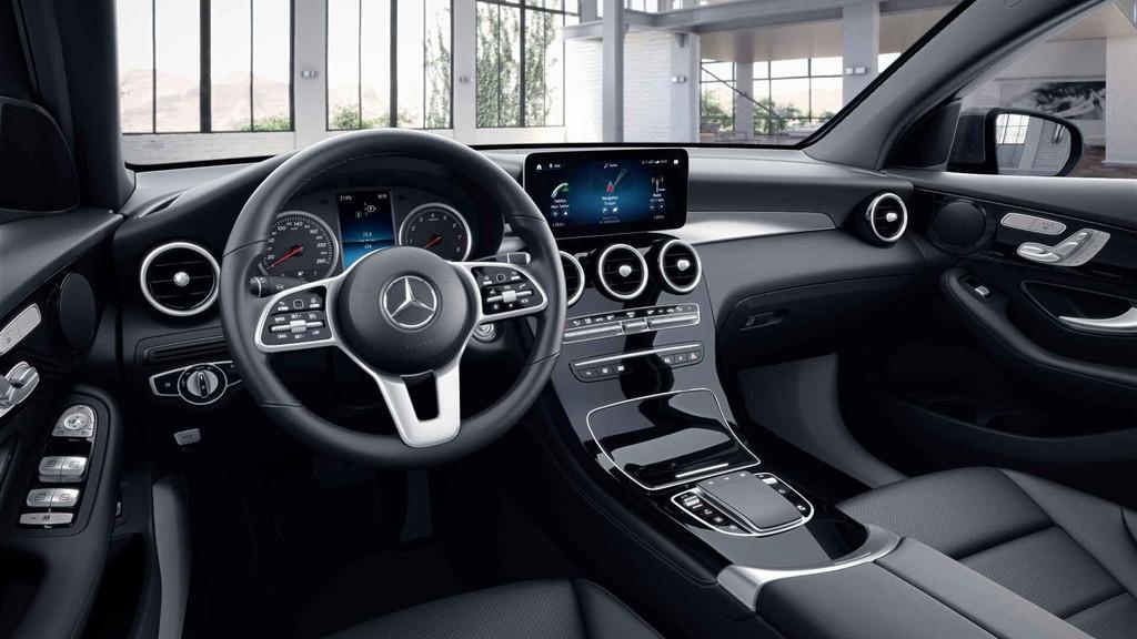 Mercedes-Benz GLC-klasse Coupé GLC 200 d 4MATIC Memory Pack, Auto's, Automaat, Stof, Gebruikt, Zwart