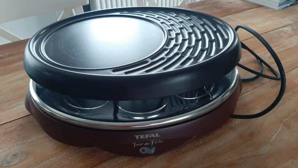 Gourmetstel - Tefal, Verzenden, Zo goed als nieuw, 8 personen of meer