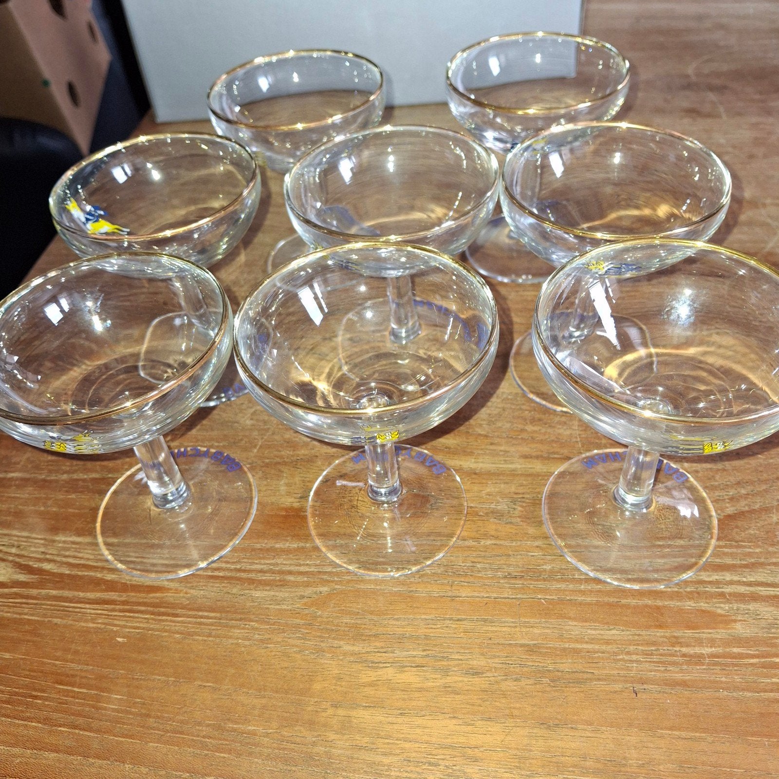 babycham glazen jaren 50 / 60, Verzamelen, Ophalen of Verzenden, Zo goed als nieuw, Overige typen