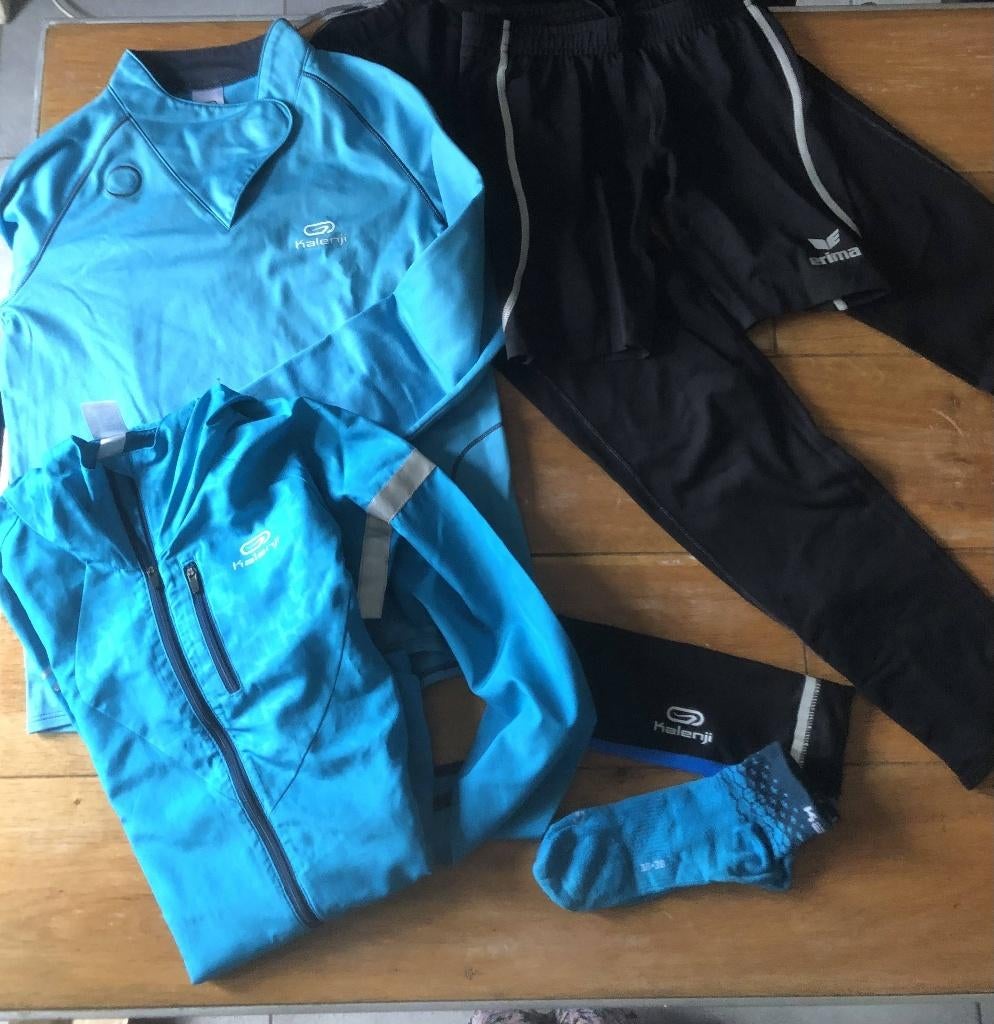 Looptenue kind, Ophalen of Verzenden, Gebruikt, Kalenji (+ 1 stuk Erima), Jongen of Meisje