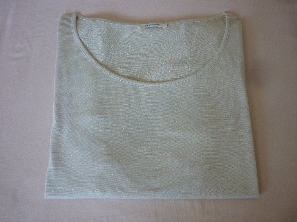 Longsleeve Devernois met 3/4 Mouwlengte, Kleding | Dames, Beige, Maat 42/44 (L), Ophalen of Verzenden, Zo goed als nieuw