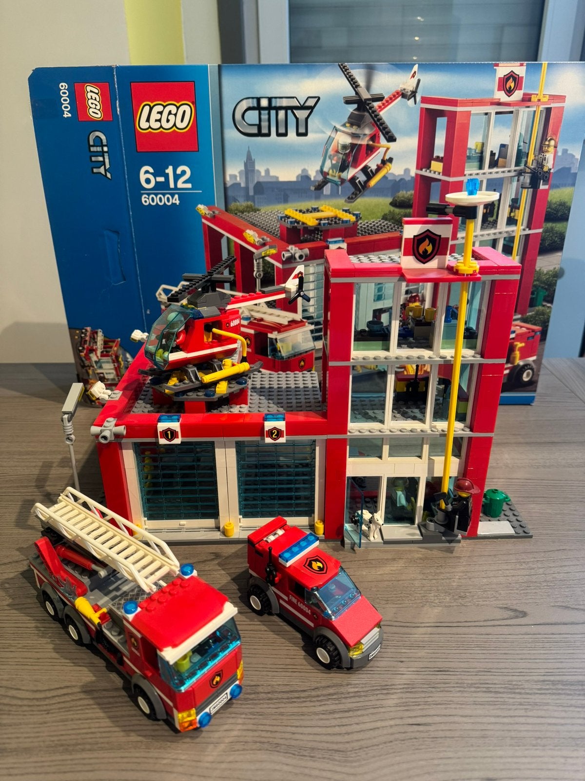 Lego brandweer kazerne, Enlèvement, Comme neuf, Lego